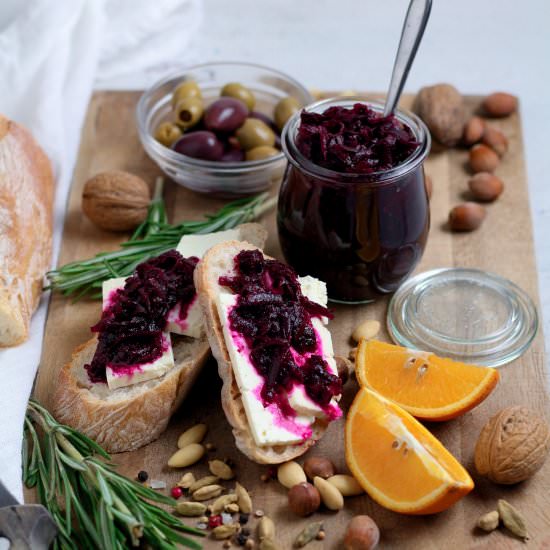 Beetroot and Orange Relish