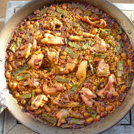 Rustic Valencia Paella