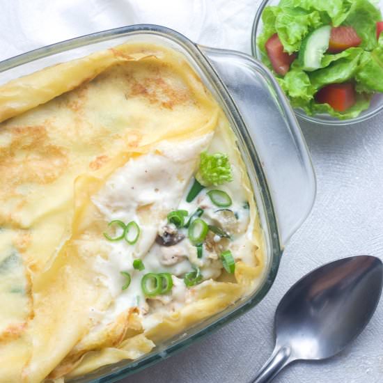 Summer Vegetable Crepes