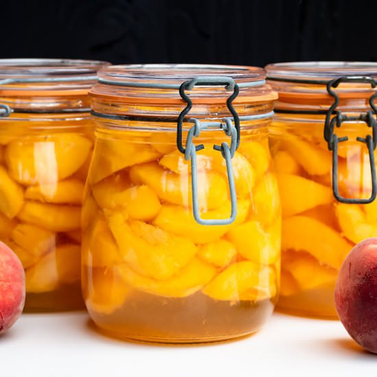 Canned Peaches