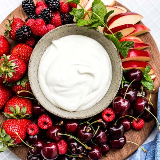 Yogurt Fruit Dip