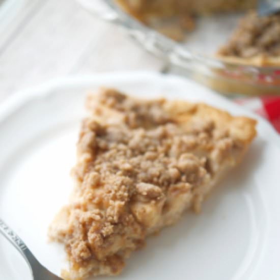 Sour Cream Apple Pie