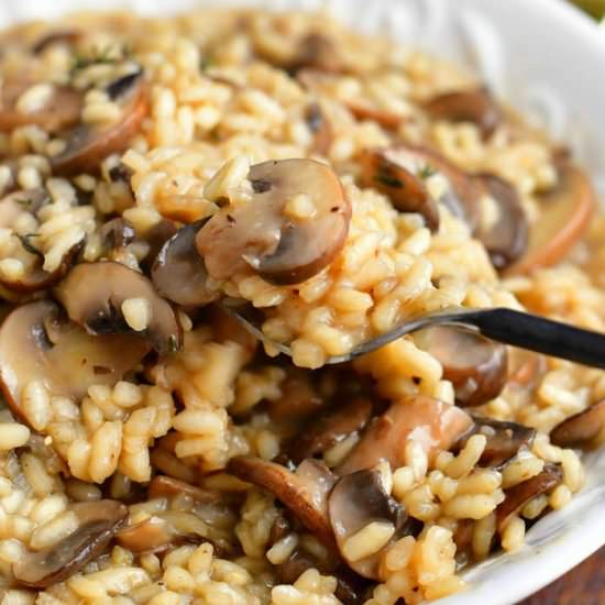 Mushroom Risotto