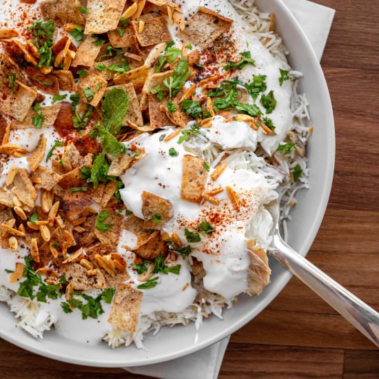 Chicken Fatteh