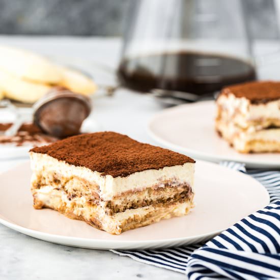 Easy Eggless Tiramisu