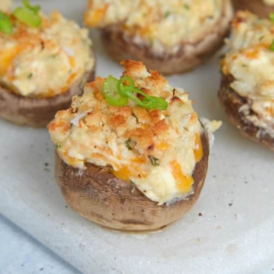 Crab Stuffed Mushrooms