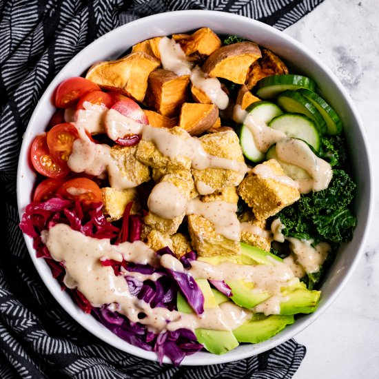 Tofu Buddha Bowl