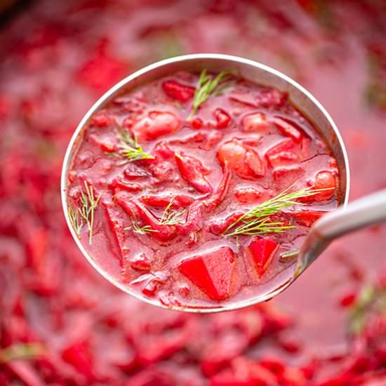 Borscht Recipe {Beet Soup}