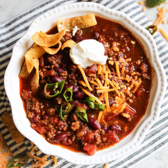 S & J’s Chili