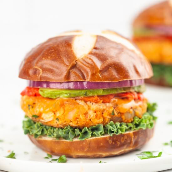 Vegan White Bean Burger
