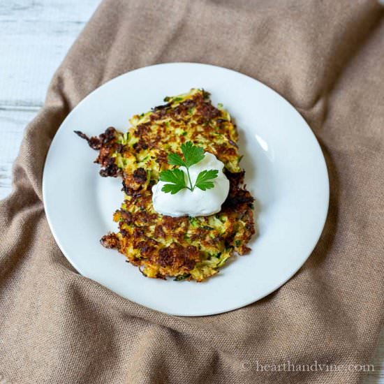 Zucchini Latkes