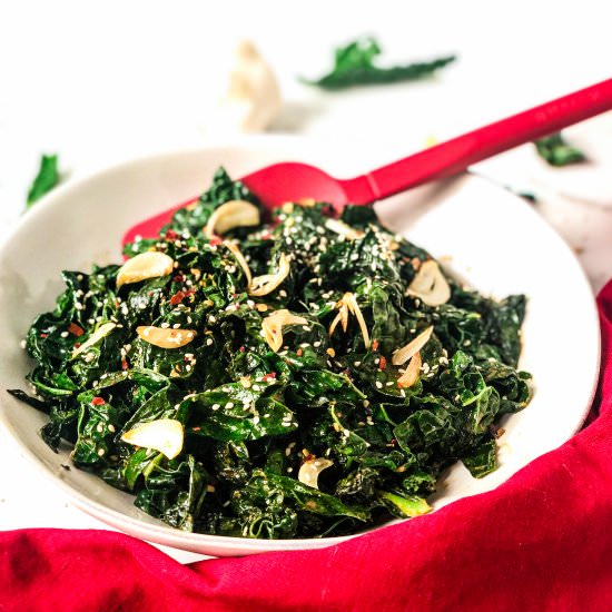 Easy Smoky Kale