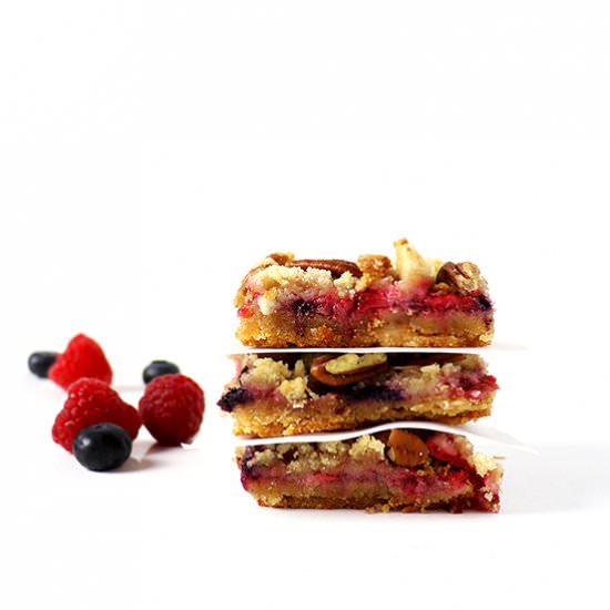Mixed Berry Fruit Bars