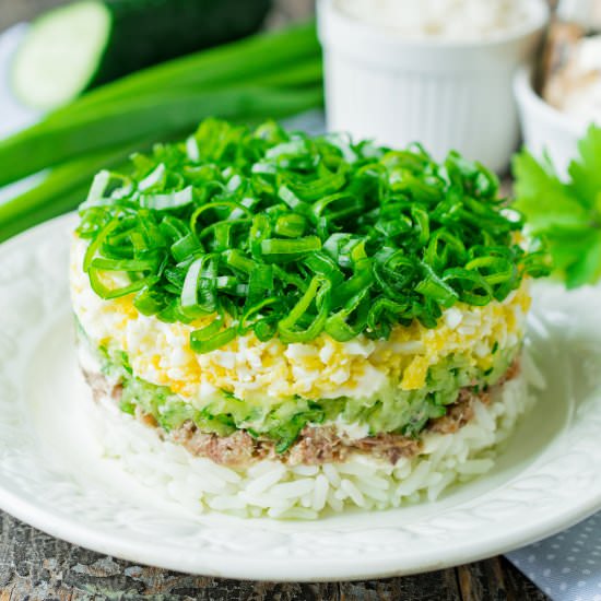 Rice Tuna Salad