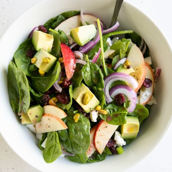 Easy Spinach Salad