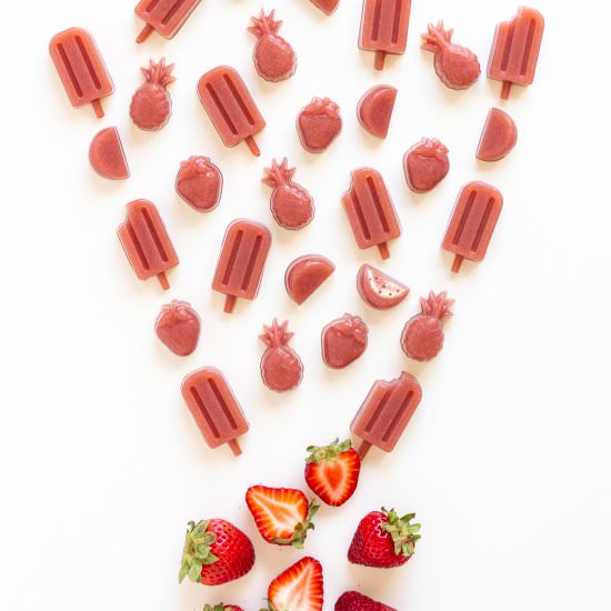 Healthy Strawberry Gummies