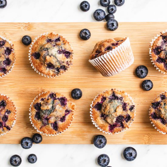 Gluten Free Blueberry Muffins