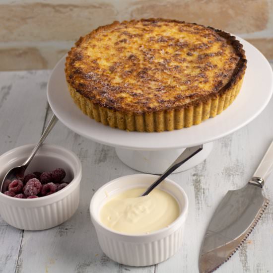French Lemon Hazelnut Tart