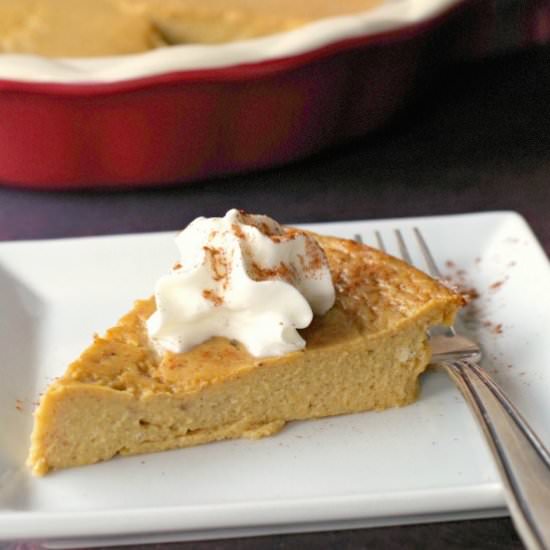 Crustless Pumpkin Pie