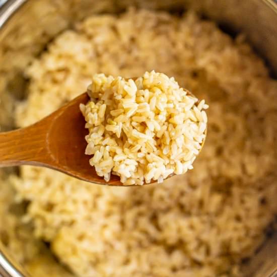 Instant Pot brown rice