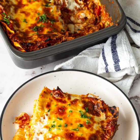 Beef Mince Lasagna Recipe