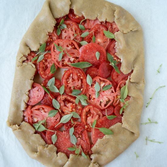 Tomato galette