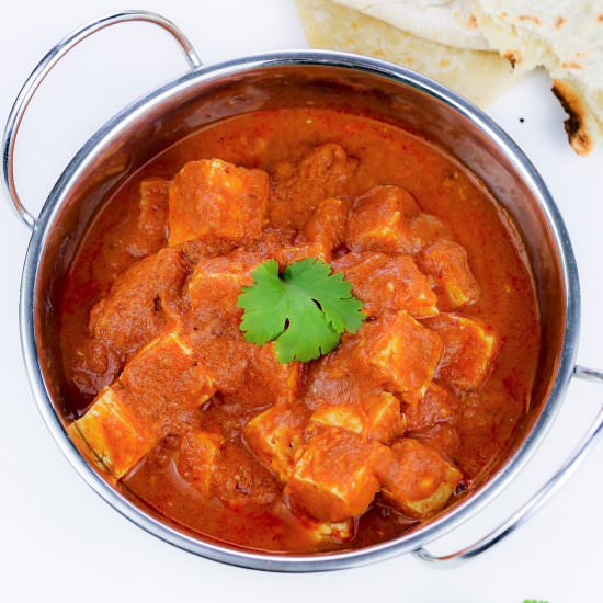 Vegan Paneer Makhani (Tofu)
