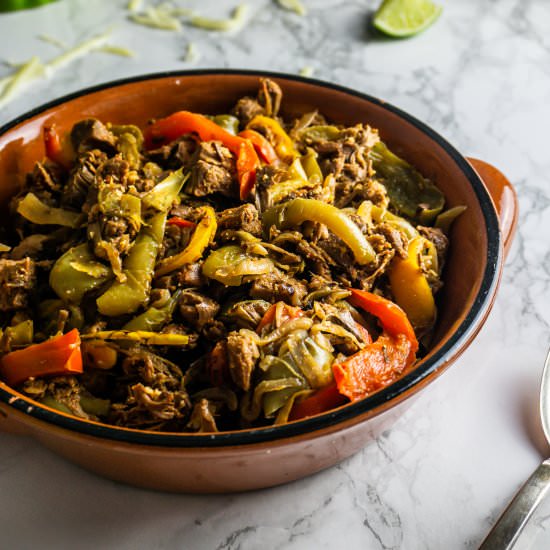 Mexican-Inspired Jackfruit Fajitas
