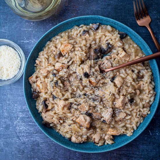 Creamy Chicken Risotto