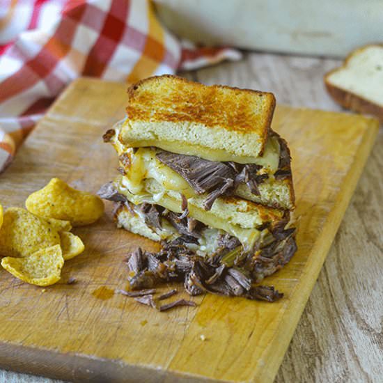 Brisket Grilled Cheese