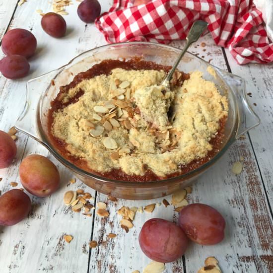 Plum Crumble (Plum Crisp)