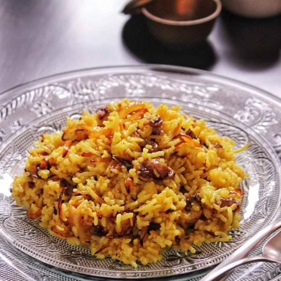 Fish Oil Fried Rice