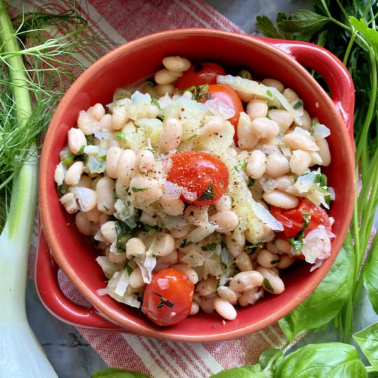 White Beans with Fennel
