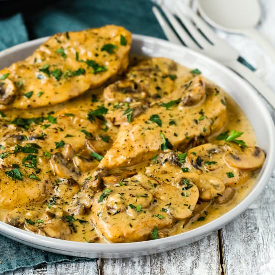 Easy Instant Pot Chicken Marsala