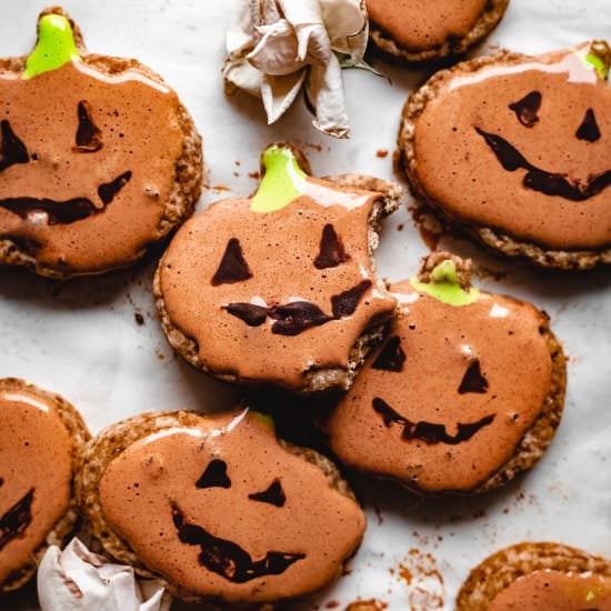 Healthy Pumpkin Sugar Cookies