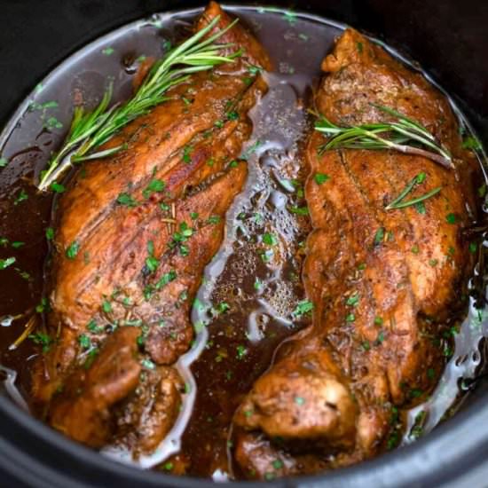 Crock Pot Pork Tenderloin