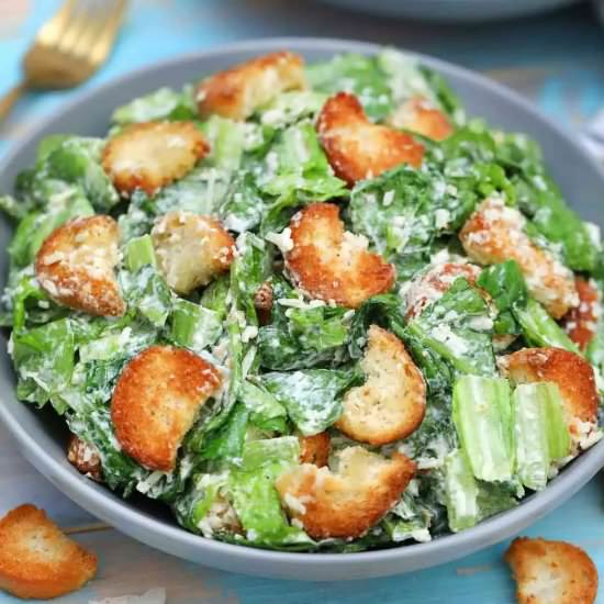 Homemade Caesar Salad