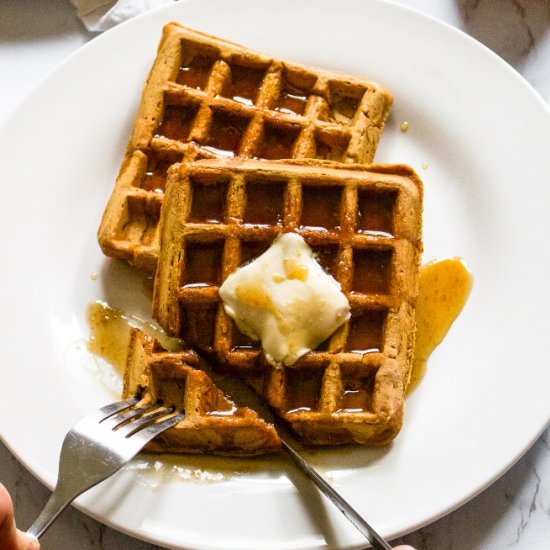 Apple Cider Waffles