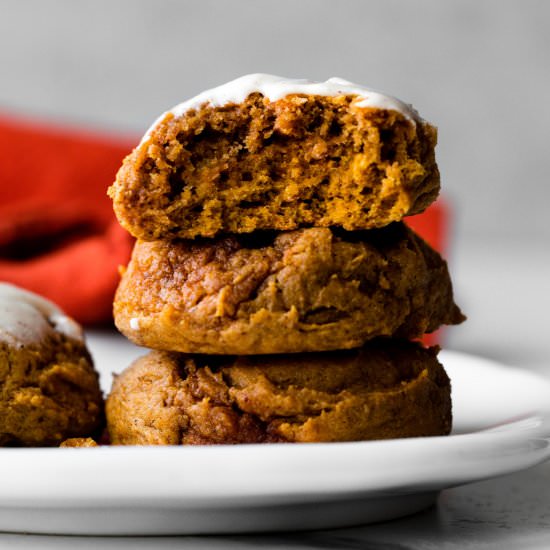 Super Soft Pumpkin Cookies