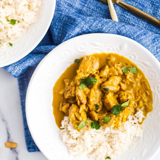 Peanut Butter Chicken Curry