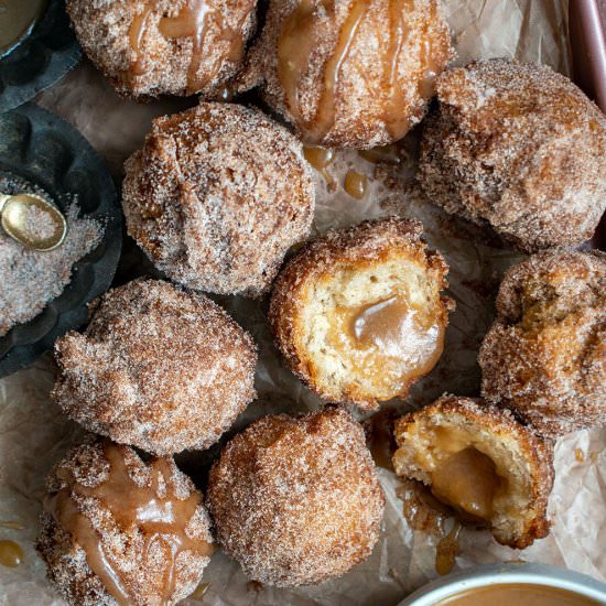 Cinnamon sugar donut holes