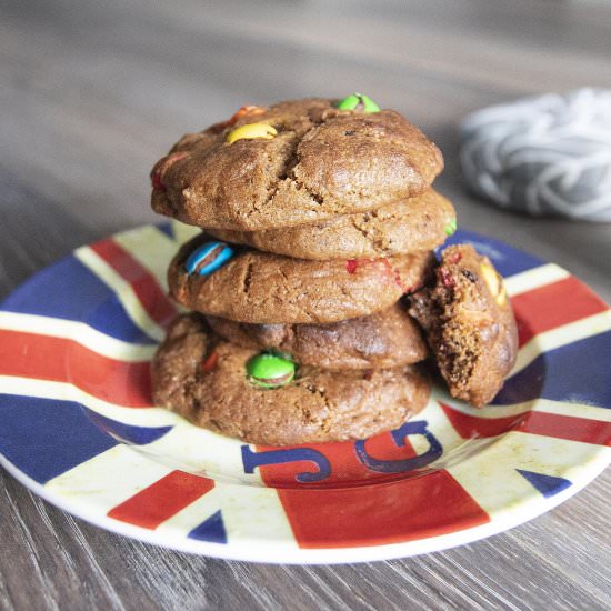 M&M’s Chocolate Chip Cookies