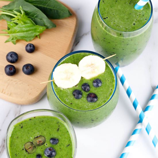 A Healthy Green Smoothie