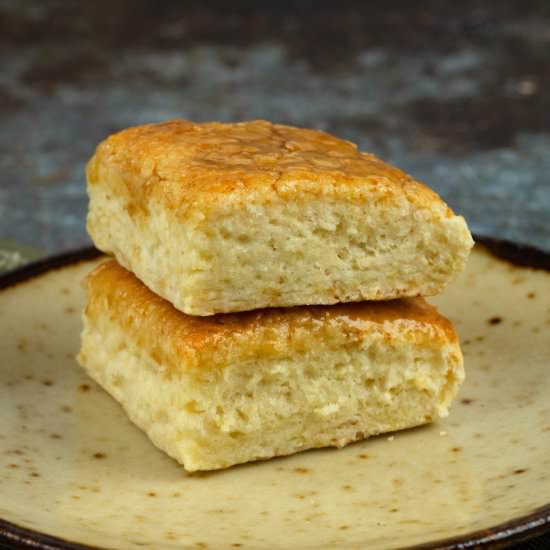 Healthy Honey Butter Biscuits
