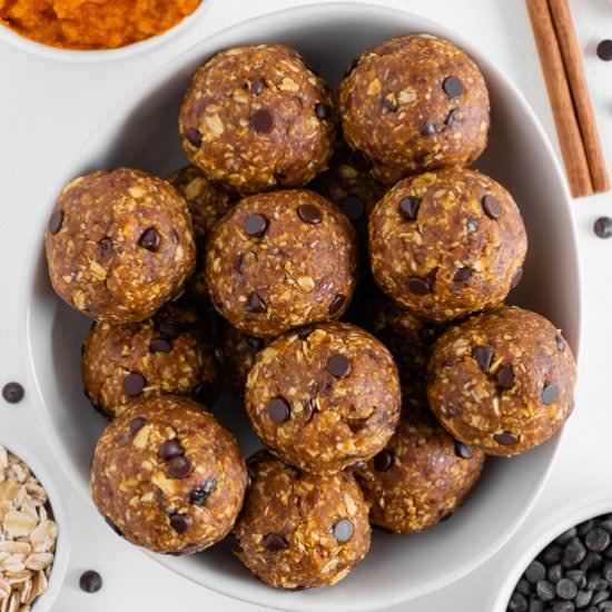 Pumpkin Energy Balls