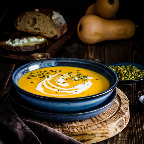 Roasted Butternut Squash Soup