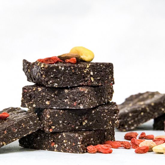 Raw Vegan Superfood Brownies
