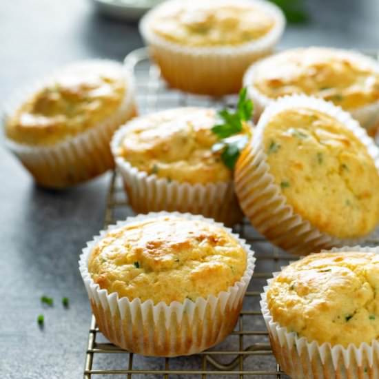 Quick and Easy Feta Muffins