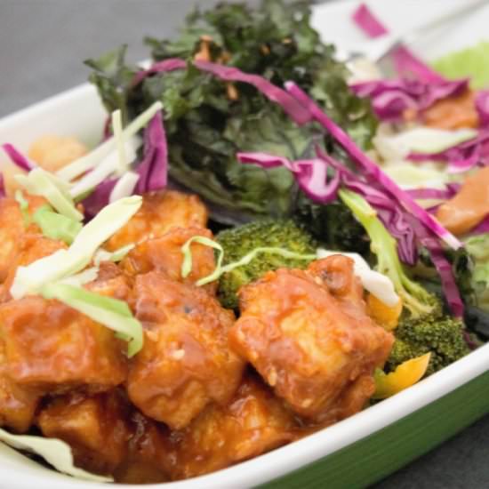 Buddha bowl with tofu