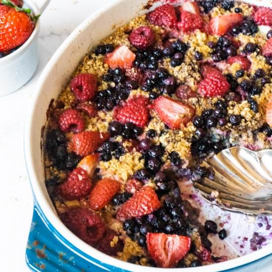 Very Berry Baked Oatmeal